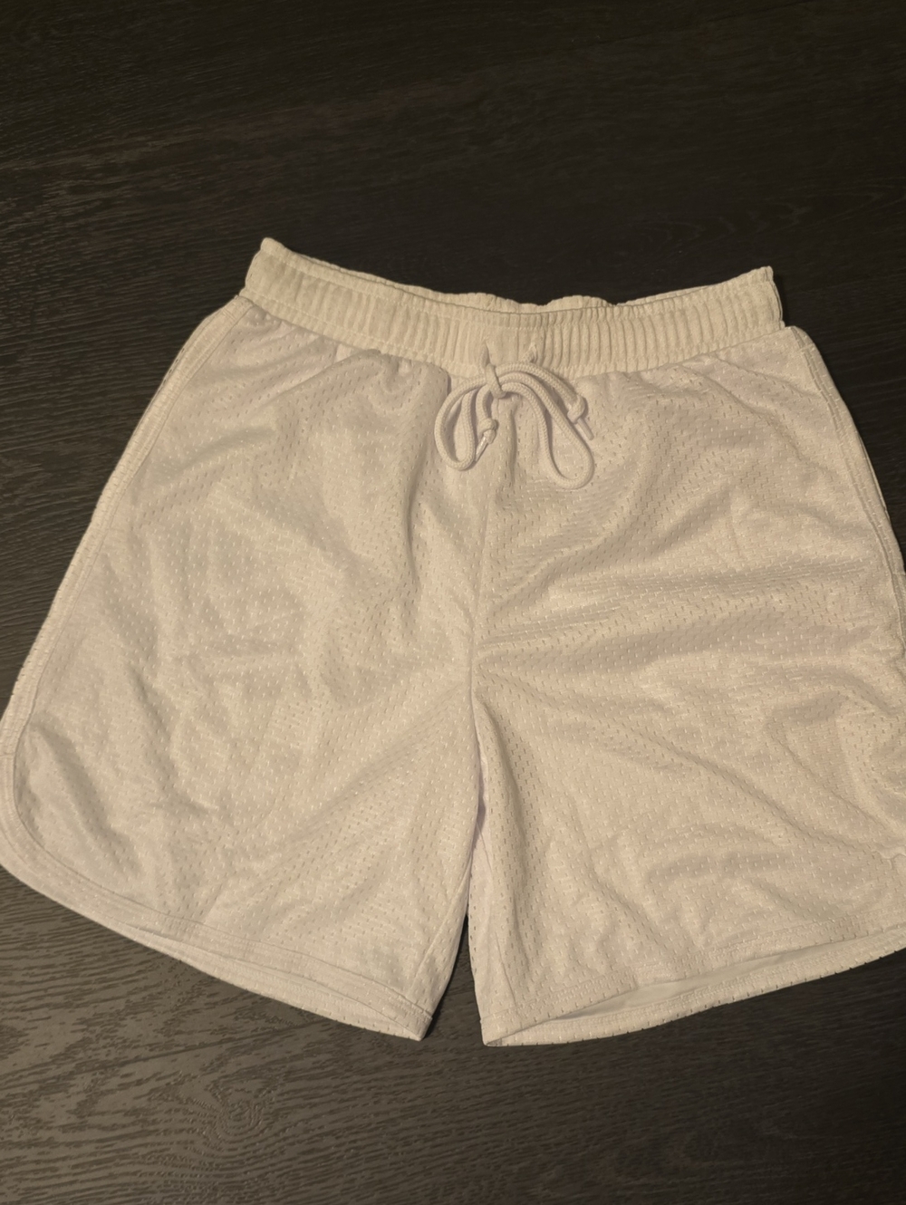PINK Victoria's Secret White Athletic Mesh Shorts SIZE XS